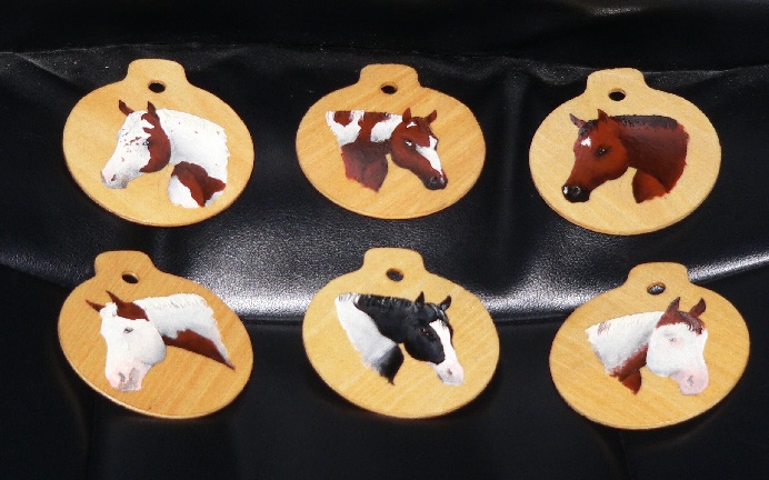 Painted ornaments